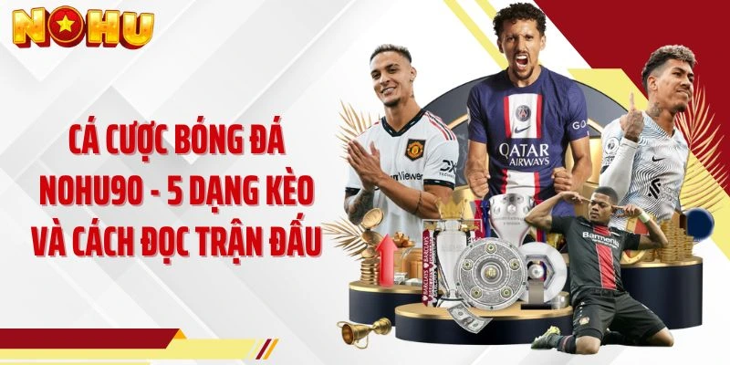 Cá Cược Bóng Đá NOHU90 - 5 Dạng Kèo Và Cách Đọc Trận Đấu